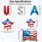 4th of July Patriotic Balloon Set – Reusable Red, White & Blue Foil Balloons for Independence Day, Memorial Day, Veterans Day & Party Decorations